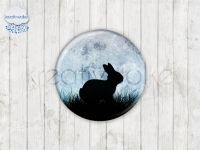 Motiv-Cabochons 285-6 Einzelset  8mm (1 Paar)