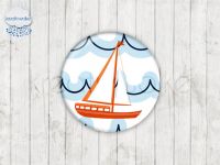 Motiv-Cabochons 351-3 Einzelset  8mm (1 Paar)