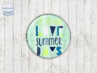 Motiv-Cabochons 383-5 Einzelset  