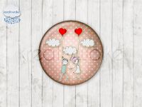 Motiv-Cabochons 396-3 Einzelset  