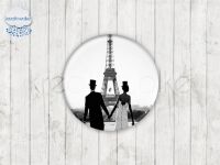 Motiv-Cabochons 458-1 Einzelset  25mm (5 Stück)