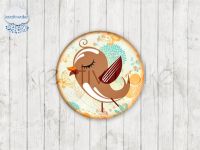 Motiv-Cabochons 462-2 Einzelset  8mm (1 Paar)