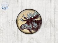 Motiv-Cabochons 568-5 Einzelset  25mm (5 Stück)