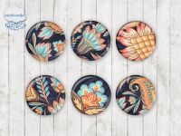 Motiv-Cabochons 1434 12mm (12 Stk)