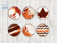 Motiv-Cabochons 1889 20mm (6 Stk)