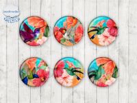Motiv-Cabochons 1908 16mm (12 Stk)