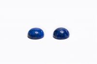 Edelsteine rund ∅ 10mm 1 Paar Lapislazuli 