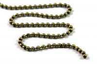 Kugelkette bronze ø 1,5mm 