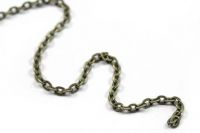 Gliederkette bronze 3 x 2 x 0,6mm 