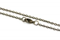 Fertige Kette bronze 70cm 