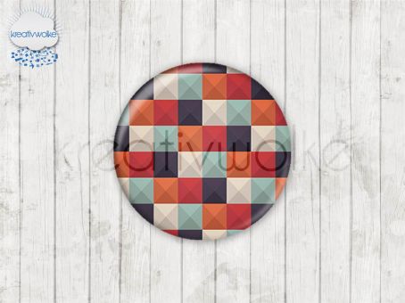 Motiv-Cabochons 1096-5 Einzelset  25mm (1 Stück)