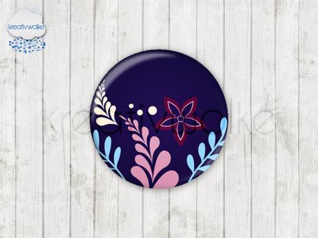 Motiv-Cabochons 1159-6 Einzelset  8mm (1 Paar)