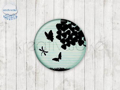 Motiv-Cabochons 1228-3 Einzelset  20mm (1 Stück)