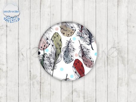 Motiv-Cabochons 1274-5 Einzelset  25mm (5 Stück)