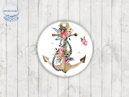Motiv-Cabochons 1284-5 Einzelset  12mm (1 Paar)