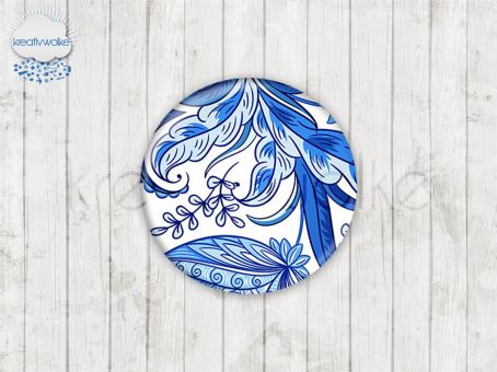 Motiv-Cabochons 1432-2 Einzelset  12mm (1 Paar)