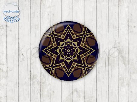 Motiv-Cabochons 1579-6 Einzelset  25mm (1 Stück)