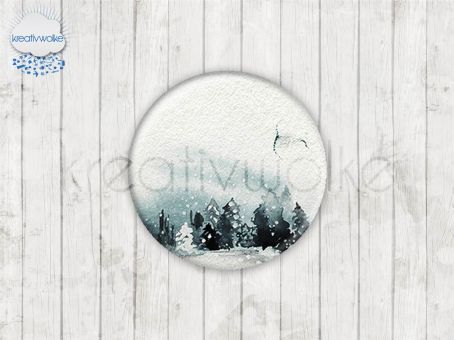 Motiv-Cabochons 1586-5 Einzelset  25mm (1 Stück)