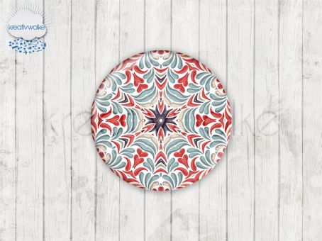 Motiv-Cabochons 1588-2 Einzelset  12mm (1 Paar)