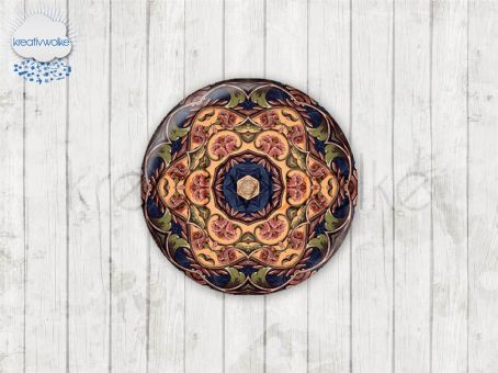 Motiv-Cabochons 1638-4 Einzelset  12mm (1 Paar)