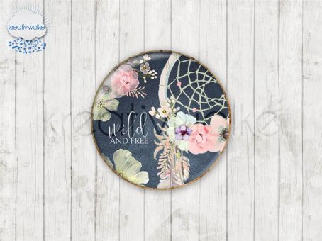 Motiv-Cabochons 1674-4 Einzelset  25mm (5 Stück)