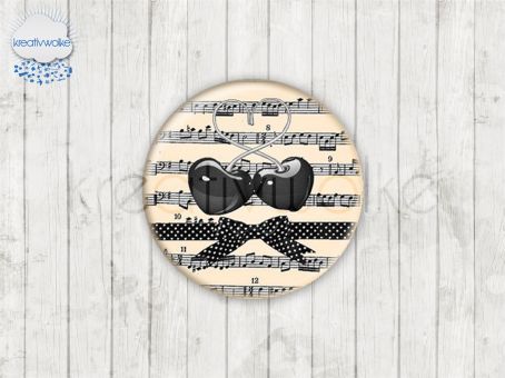 Motiv-Cabochons 1724-1 Einzelset  10mm (1 Paar)