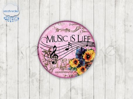 Motiv-Cabochons 1730-3 Einzelset  12mm (1 Paar)