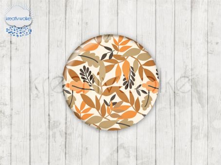 Motiv-Cabochons 1738-4 Einzelset  10mm (1 Paar)