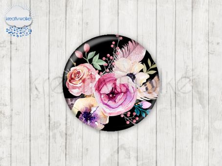 Motiv-Cabochons 1776-4 Einzelset  18mm (1 Paar)