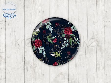 Motiv-Cabochons 1870-2 Einzelset  12mm (1 Paar)