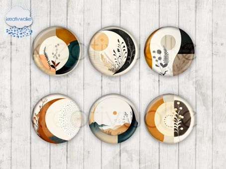 Motiv-Cabochons 1926 Abstrakt | Boho 