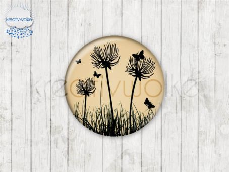 Motiv-Cabochons 906-5 Einzelset  14mm (1 Paar)