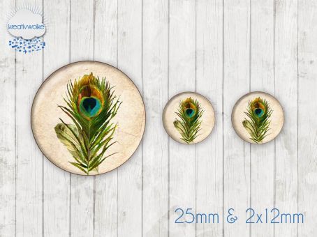 Motiv-Cabochon Set 206 