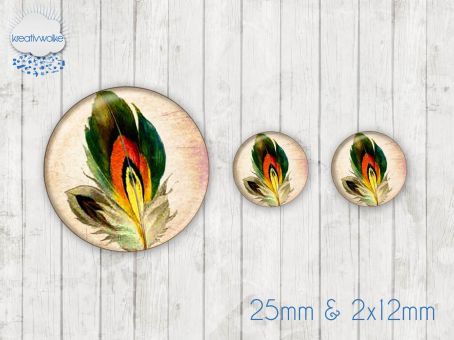 Motiv-Cabochon Set 207 