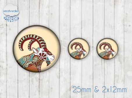 Motiv-Cabochon Set 026 