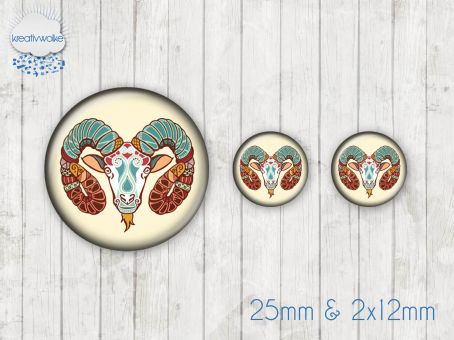 Motiv-Cabochon Set 030 