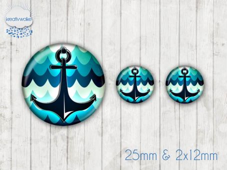 Motiv-Cabochon Set 337 