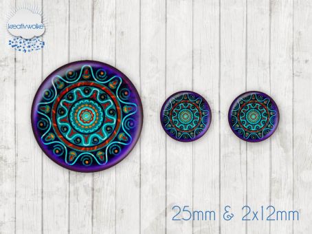 Motiv-Cabochon Set 035 