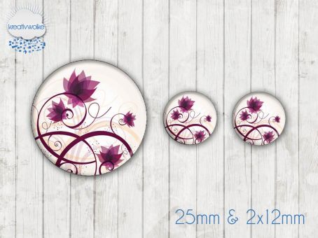 Motiv-Cabochon Set 374 