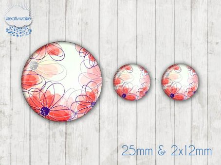 Motiv-Cabochon Set 381 