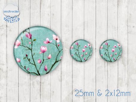 Motiv-Cabochon Set 039 