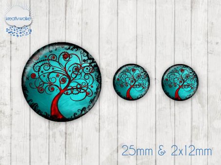 Motiv-Cabochon Set 043 