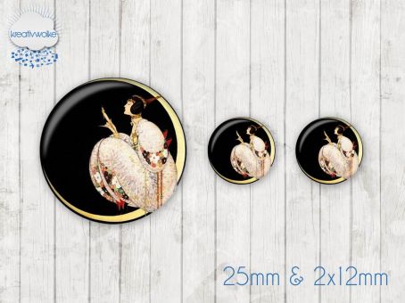 Motiv-Cabochon Set 096 