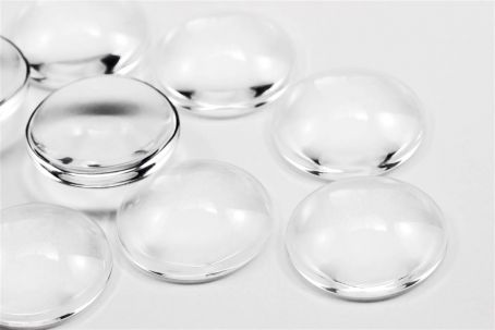 Cabochons klar 20mm 