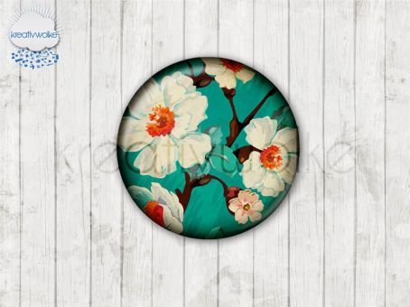 Motiv-Cabochons 018-2 Einzelset  14mm (1 Paar)
