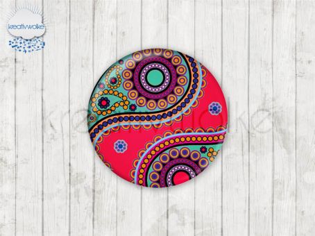 Motiv-Cabochons 019-2 Einzelset  12mm (1 Paar)