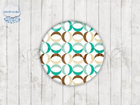 Motiv-Cabochons 043-5 Einzelset  12mm (1 Paar)