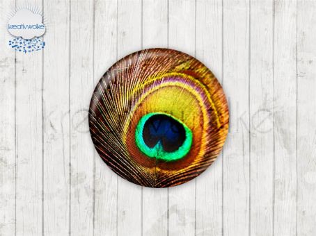Motiv-Cabochons 047-2 Einzelset  10mm (1 Paar)
