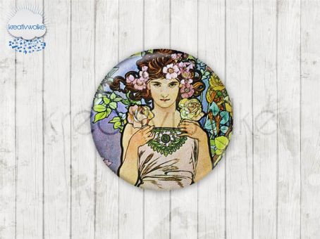 Motiv-Cabochons 062-3 Einzelset  12mm (1 Paar)