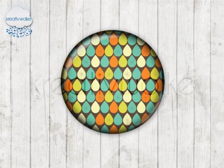 Motiv-Cabochons 099-3 Einzelset  12mm (1 Paar)